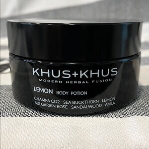 Lemon Body Potion - Khus + Khus  Clean Beauty